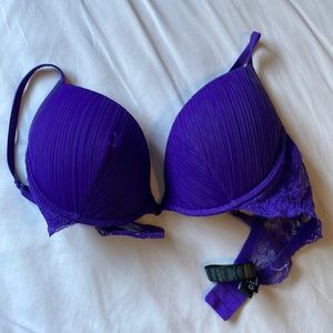 La Perla Blossoms Violette Push Up Bra 32D